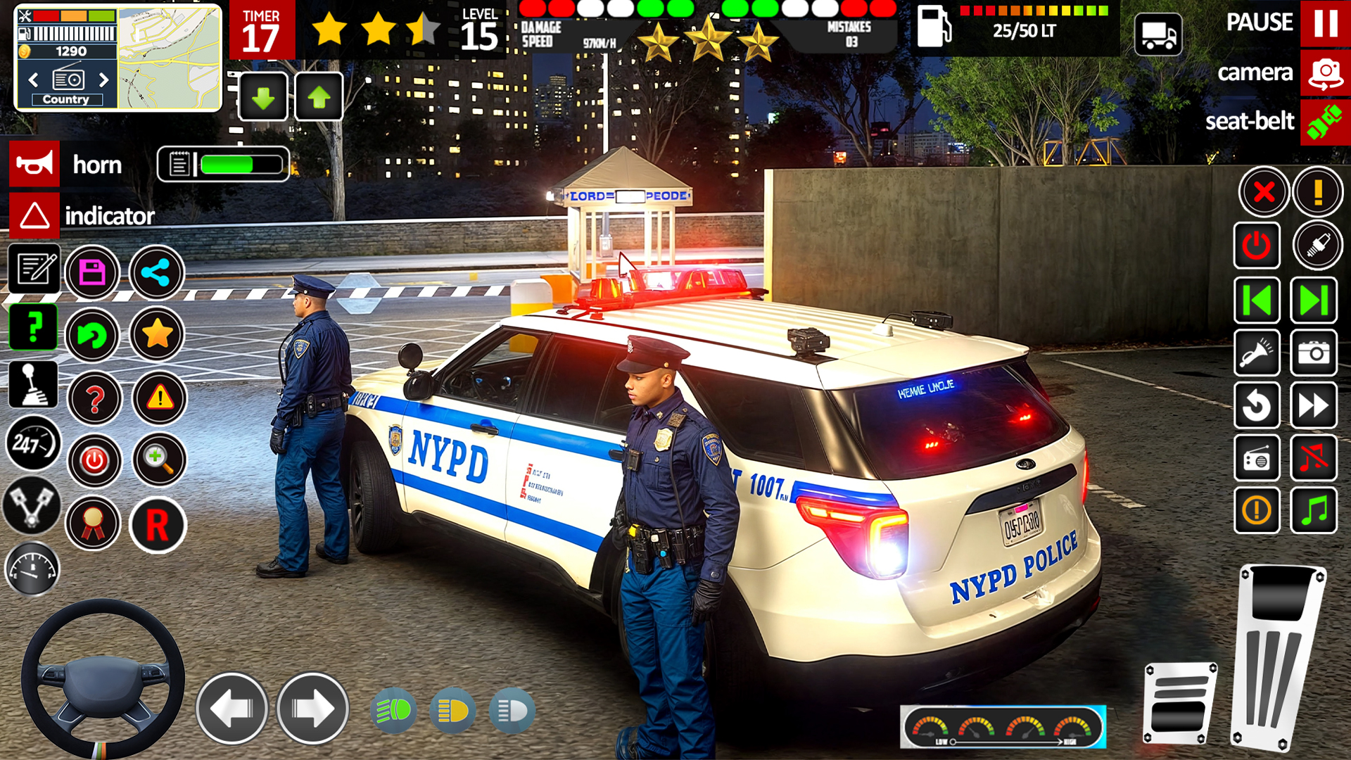 اسکرین شات 2 بازی Police Car Game - Cop Games 3D