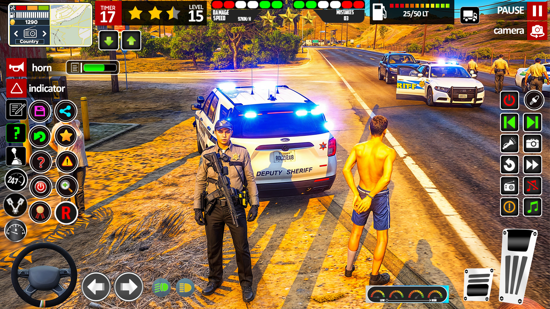 اسکرین شات 4 بازی Police Car Game - Cop Games 3D