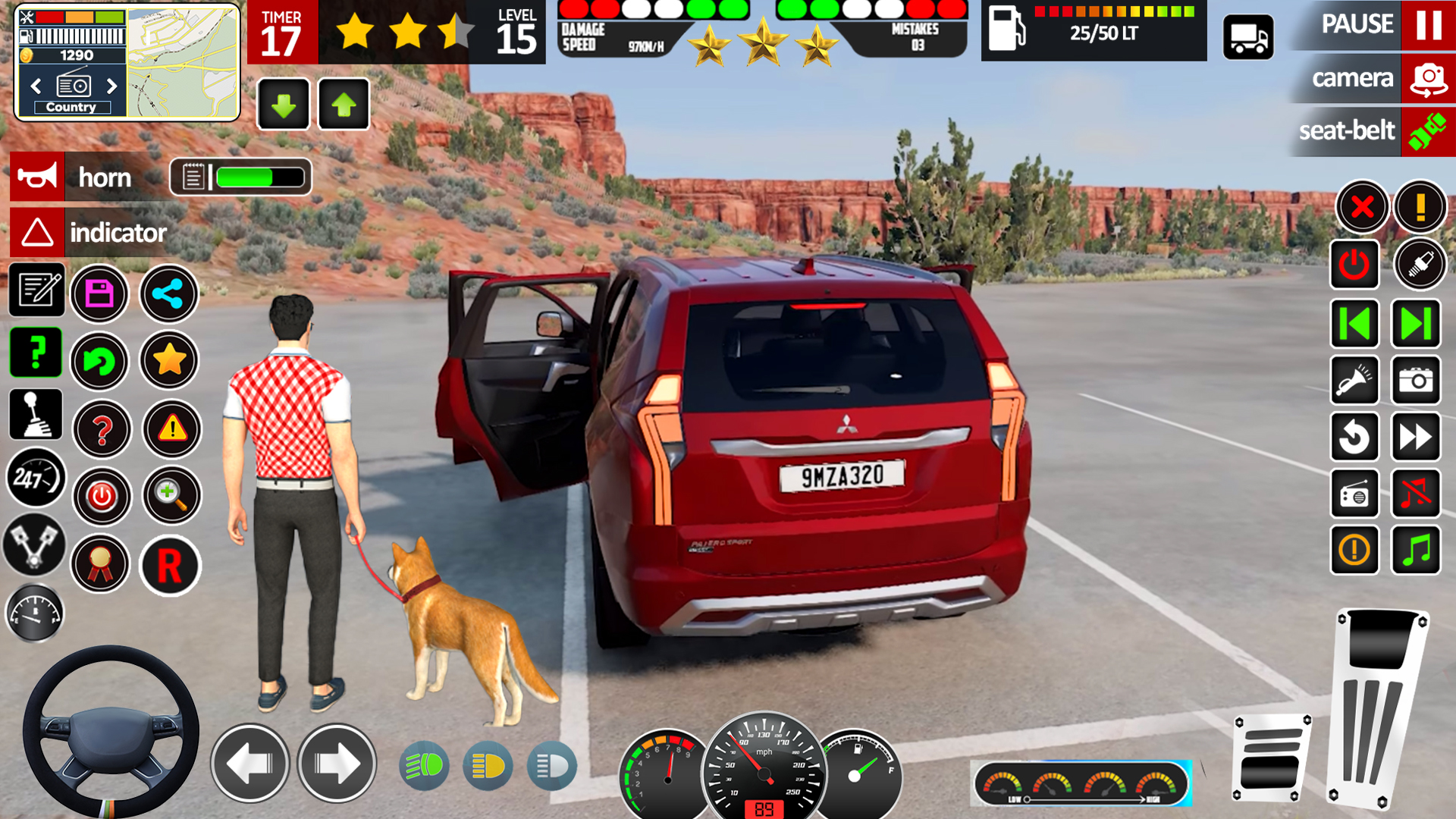 اسکرین شات 2 بازی School Car Game 3d Car Driving