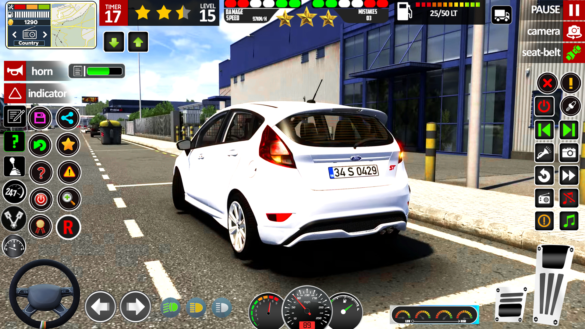 اسکرین شات 5 بازی School Car Game 3d Car Driving