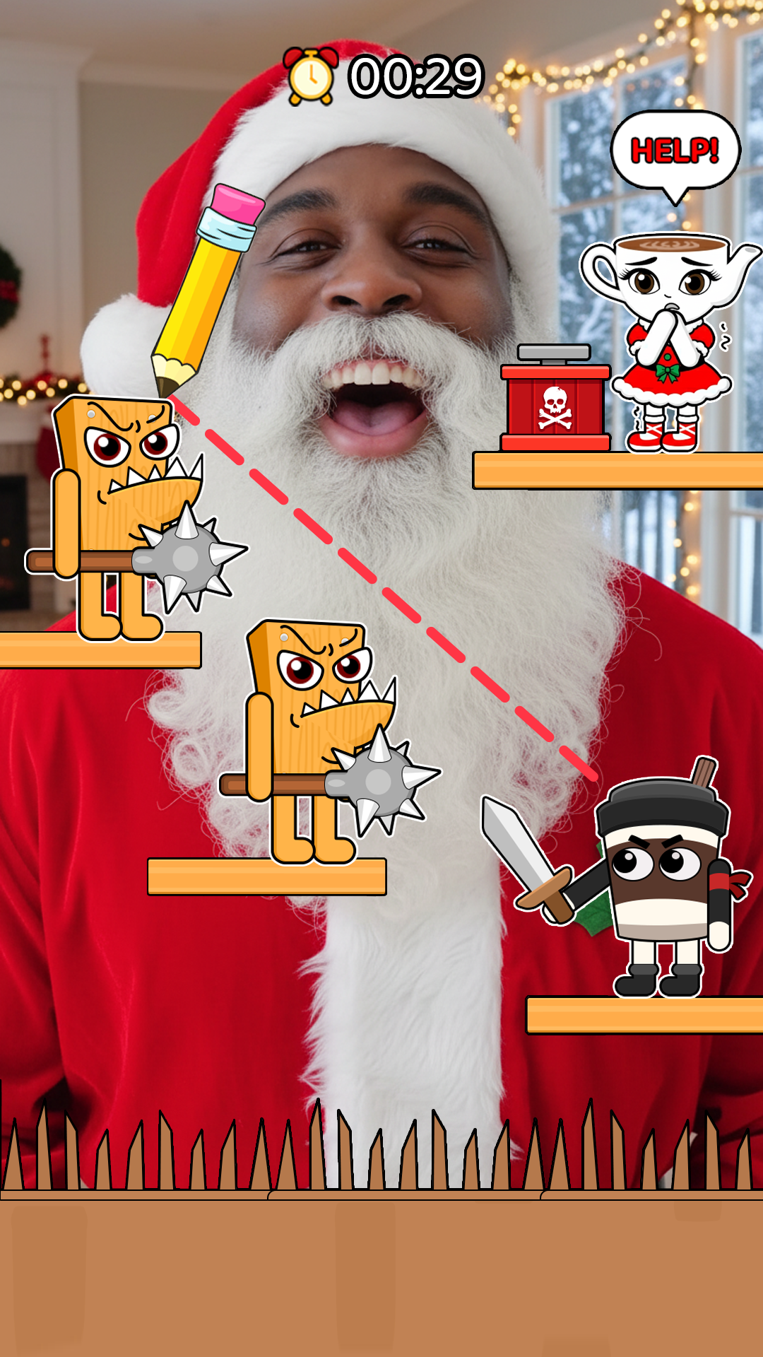 اسکرین شات 3 بازی One Line-Mini games Drawing