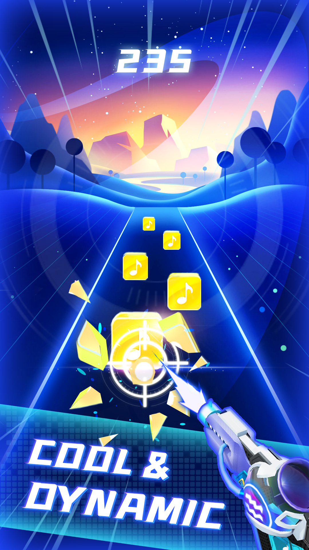 اسکرین شات 1 بازی Beats shooting-music game