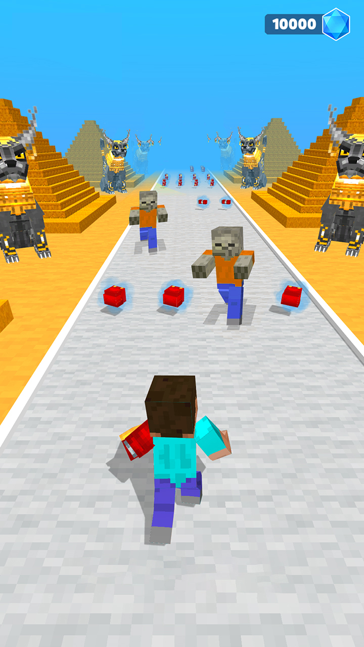 اسکرین شات 4 بازی Hero Craft Runner