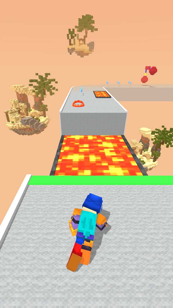 اسکرین شات 3 بازی Hero Craft Runner