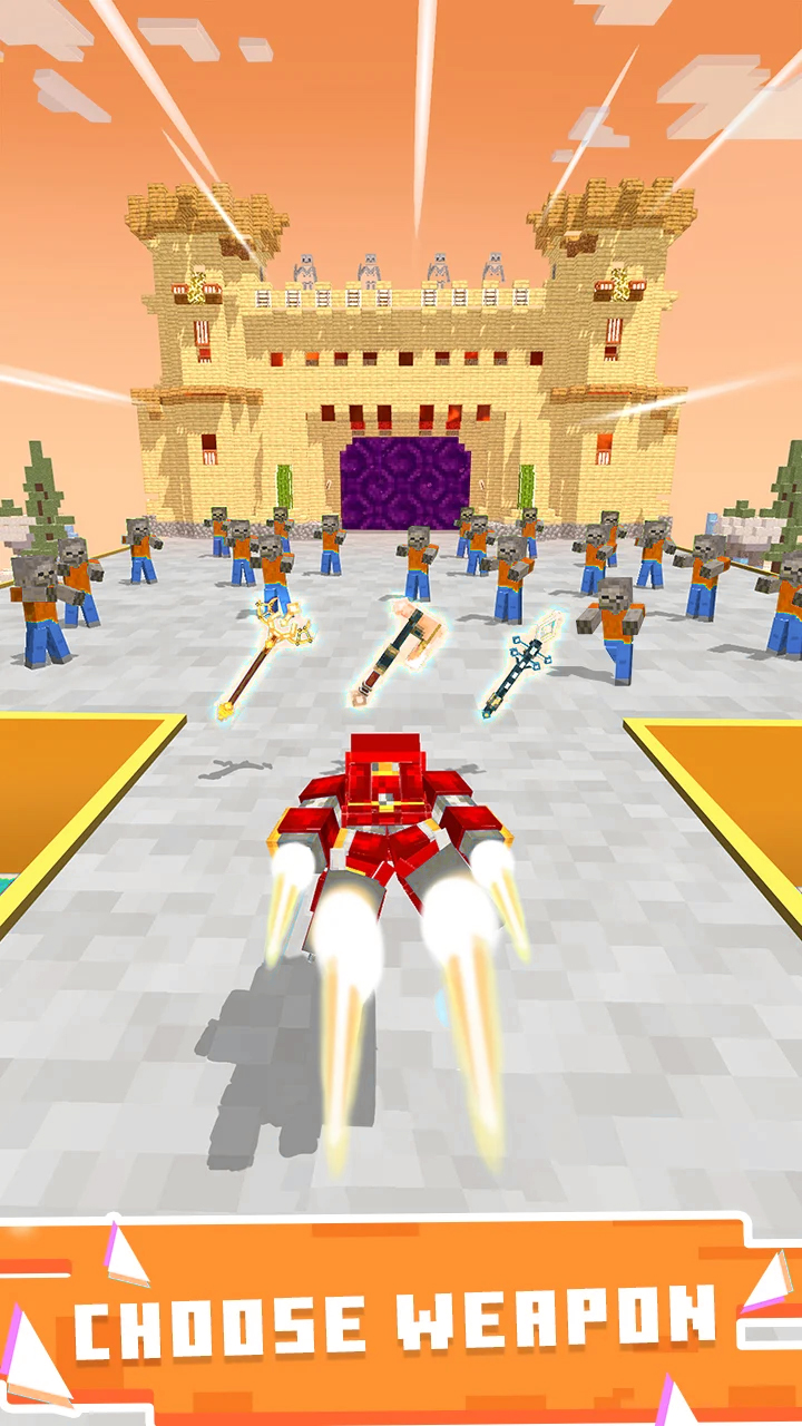 اسکرین شات 2 بازی Hero Craft Runner