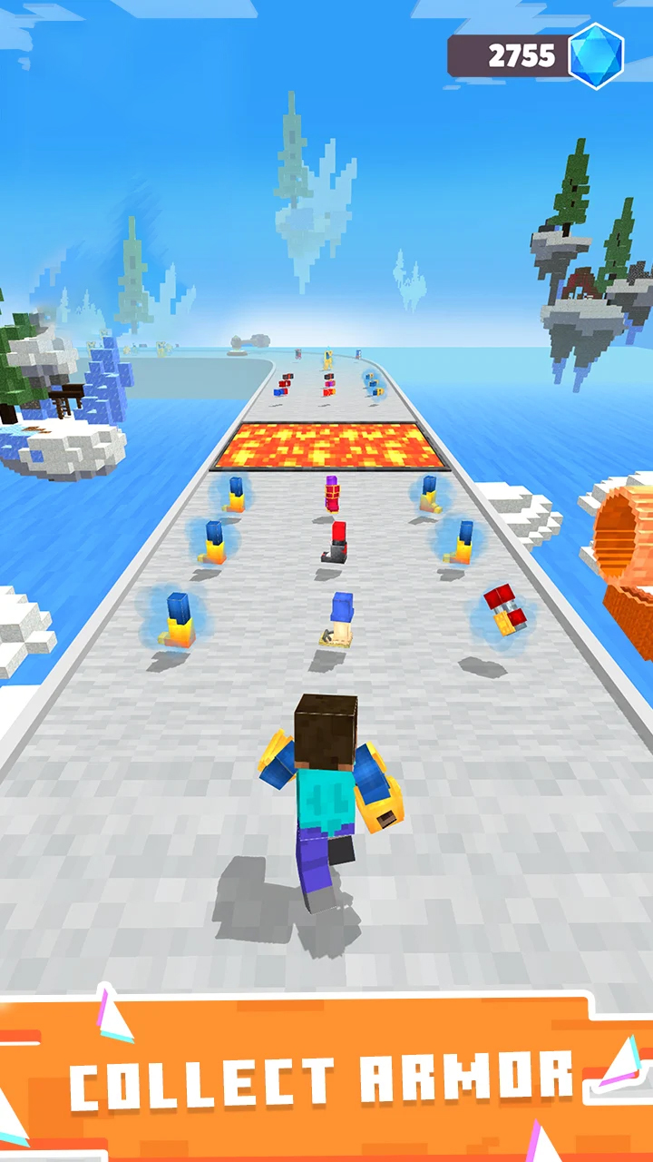 اسکرین شات 1 بازی Hero Craft Runner