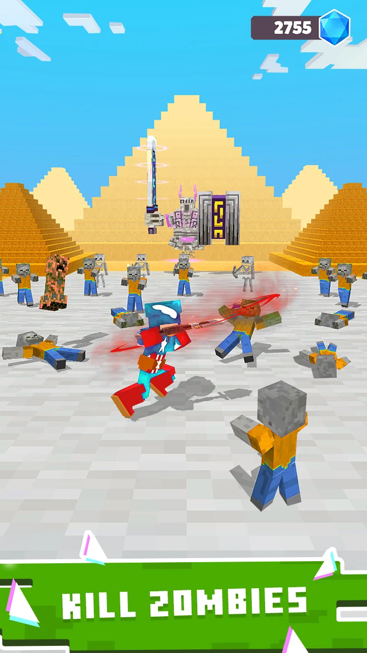 اسکرین شات 5 بازی Hero Craft Runner