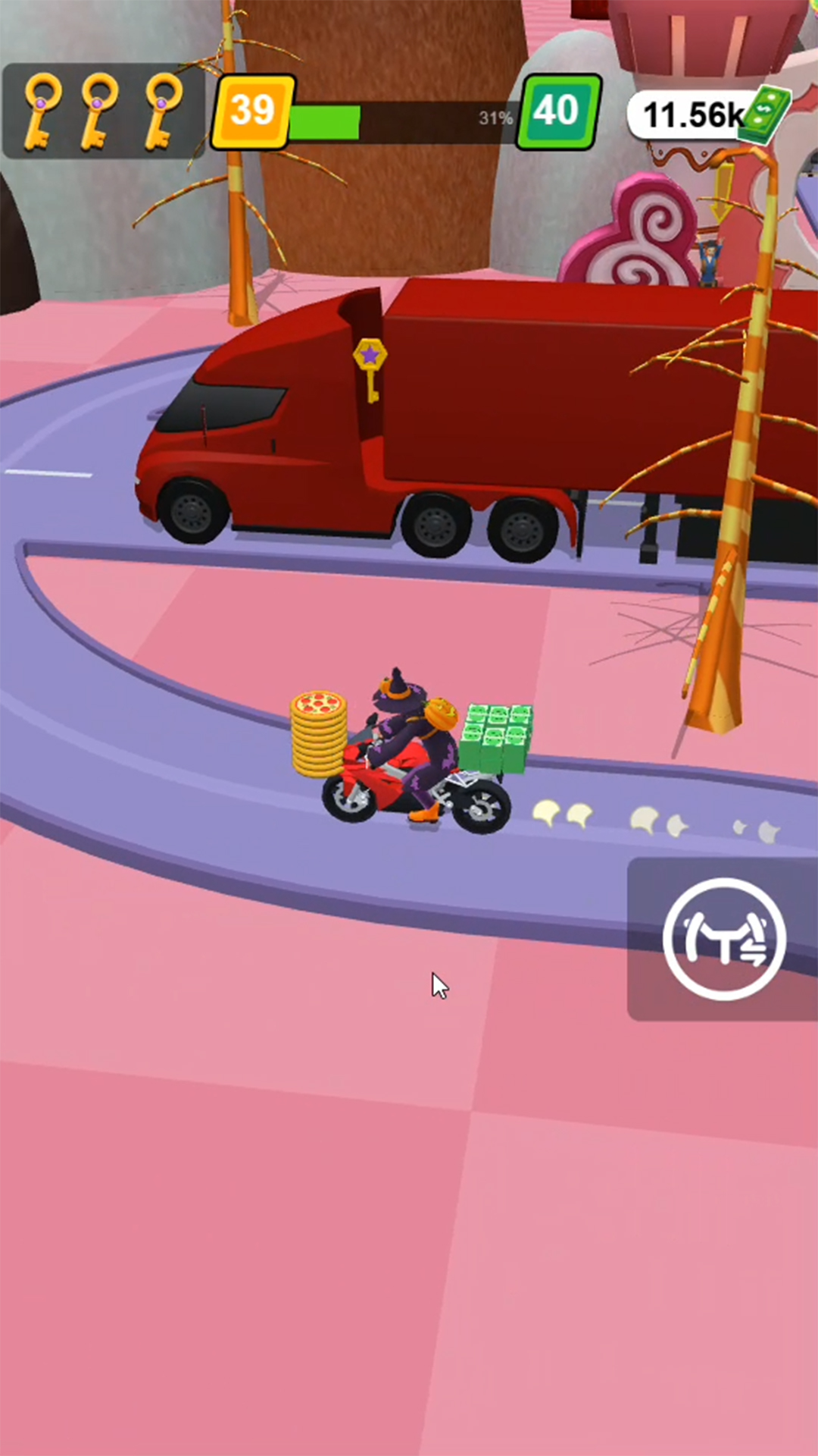 اسکرین شات 4 بازی Moto Go: Street Running Game