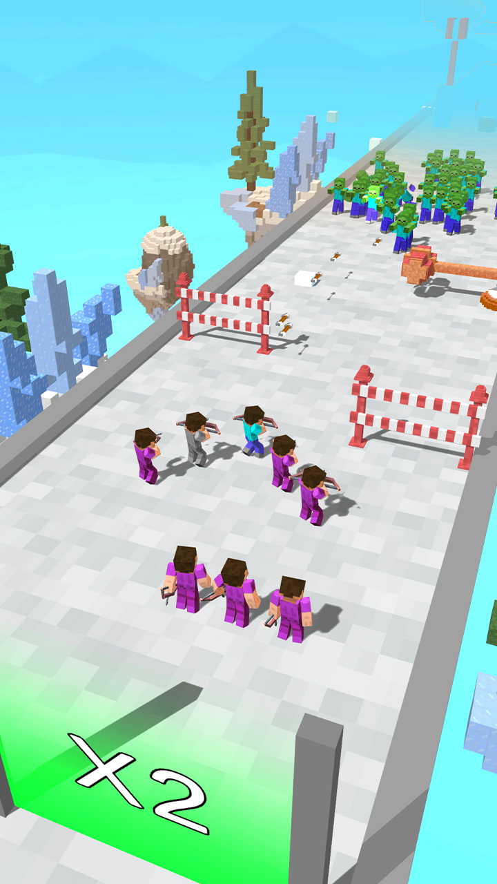 اسکرین شات بازی Hero Craft Run 3D 2