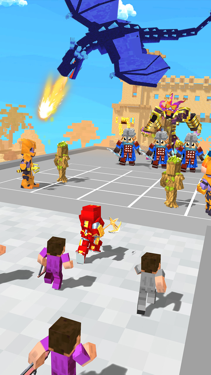 اسکرین شات بازی Hero Craft Run 3D 6