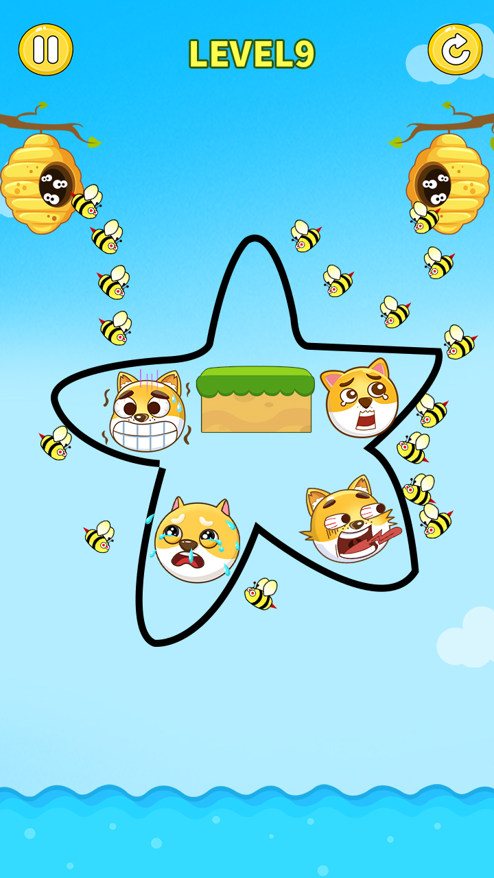 اسکرین شات 2 بازی Hero Clash: Save the Puppy