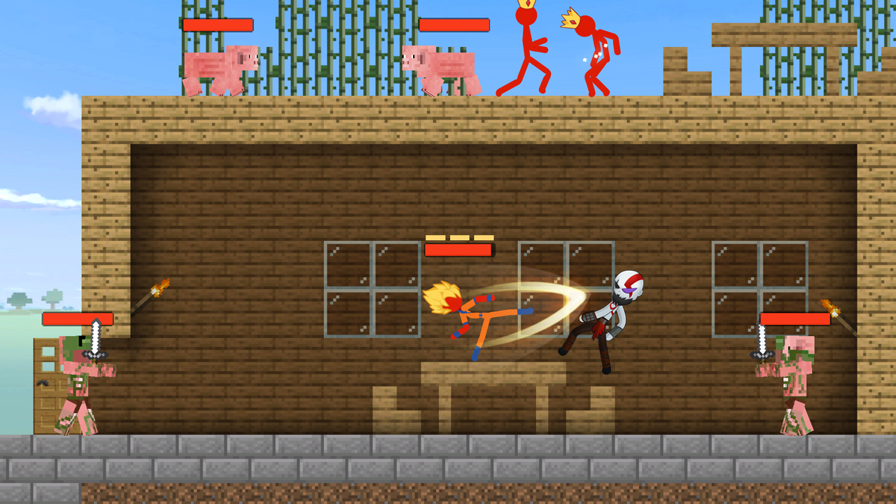 اسکرین شات 4 بازی Stick Combat: Craft War