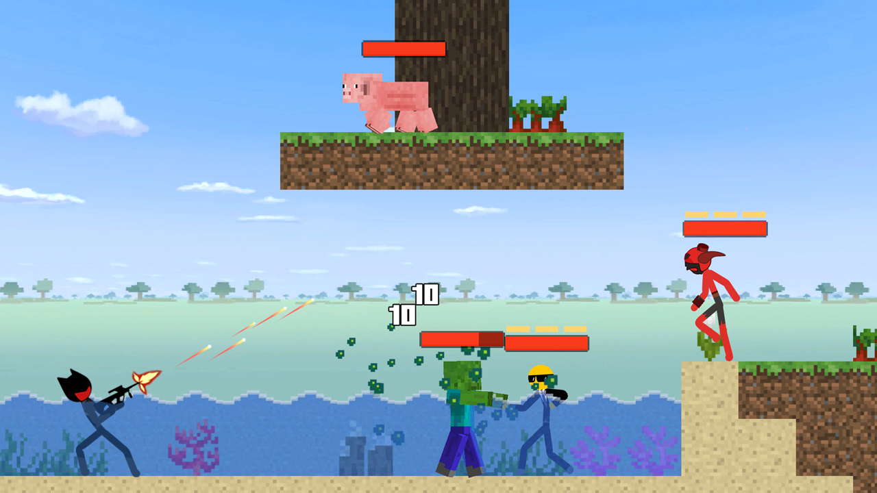 اسکرین شات 3 بازی Stick Combat: Craft War