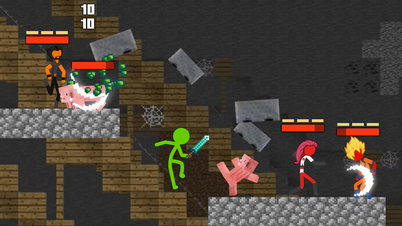 اسکرین شات 2 بازی Stick Combat: Craft War