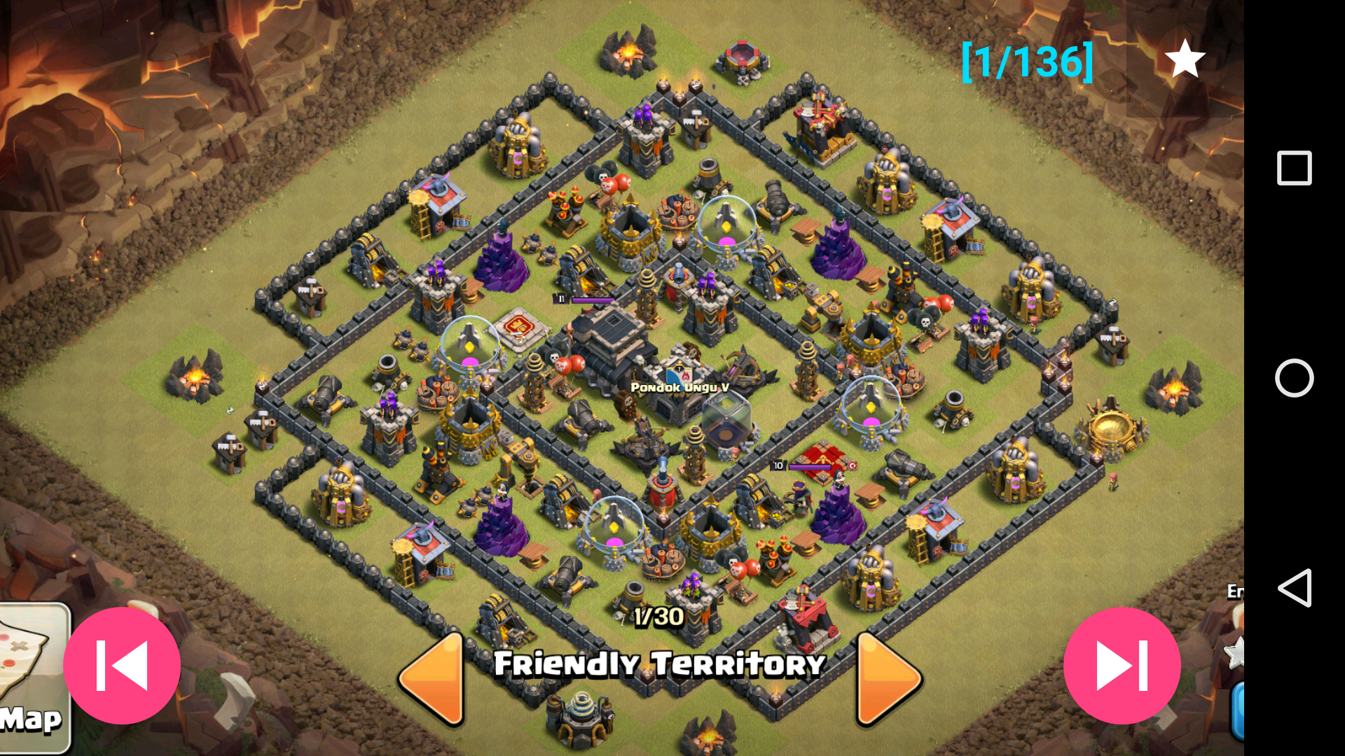 اسکرین شات 3 بازی War layouts for Clash of Clans
