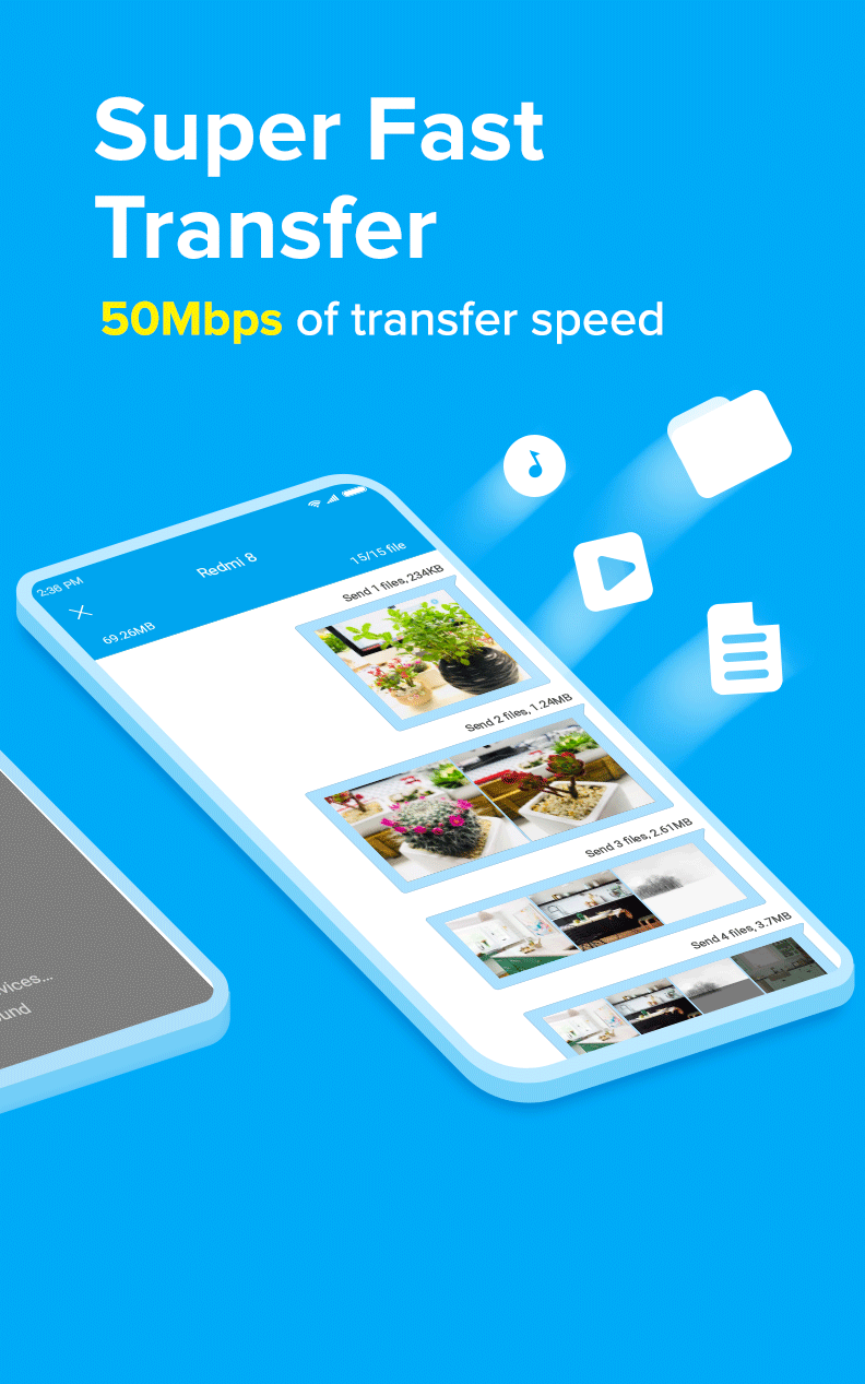 اسکرین شات 4 برنامه ShareMe: File sharing
