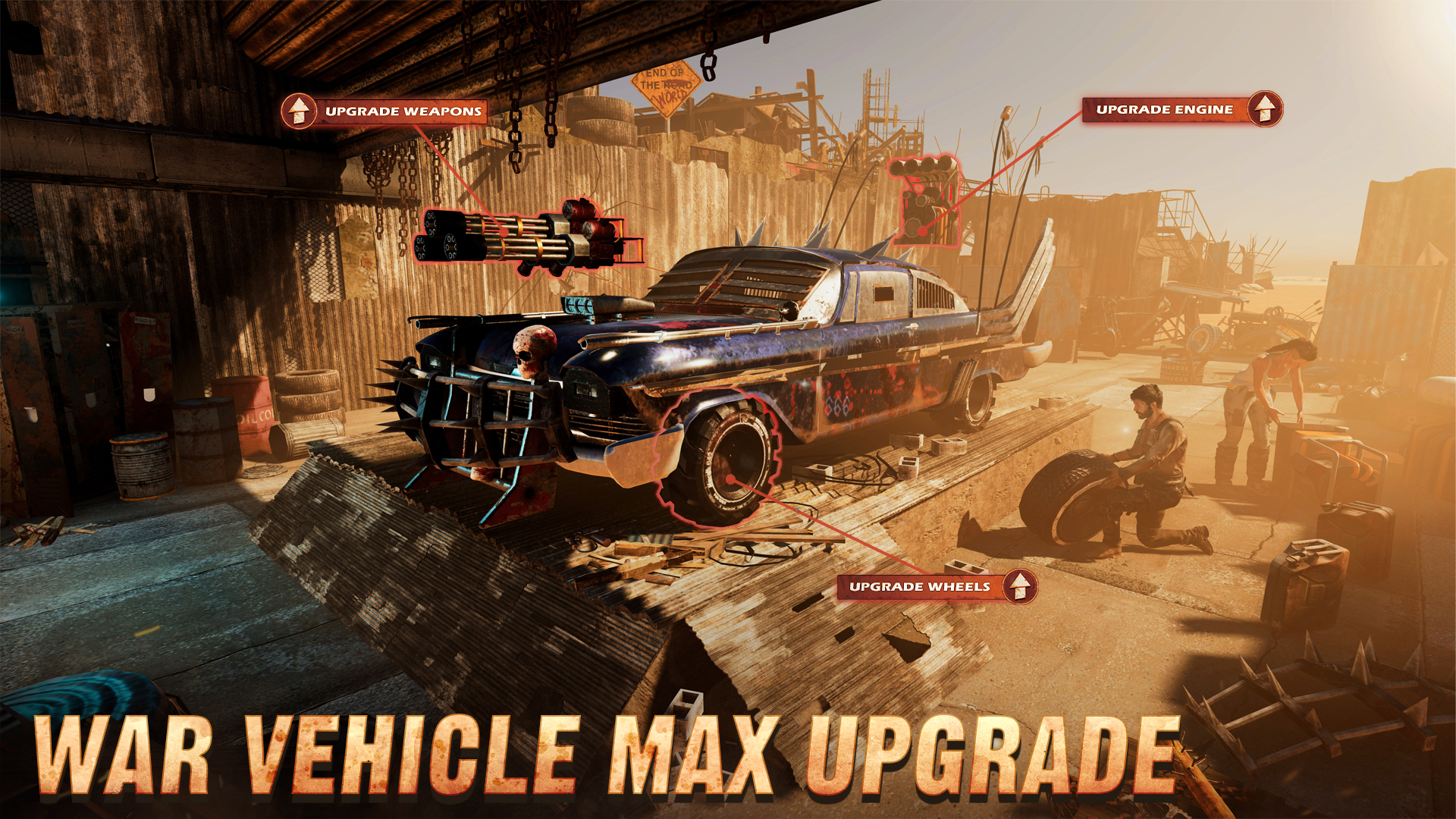 اسکرین شات 3 بازی Mad Survivor: Wasteland War