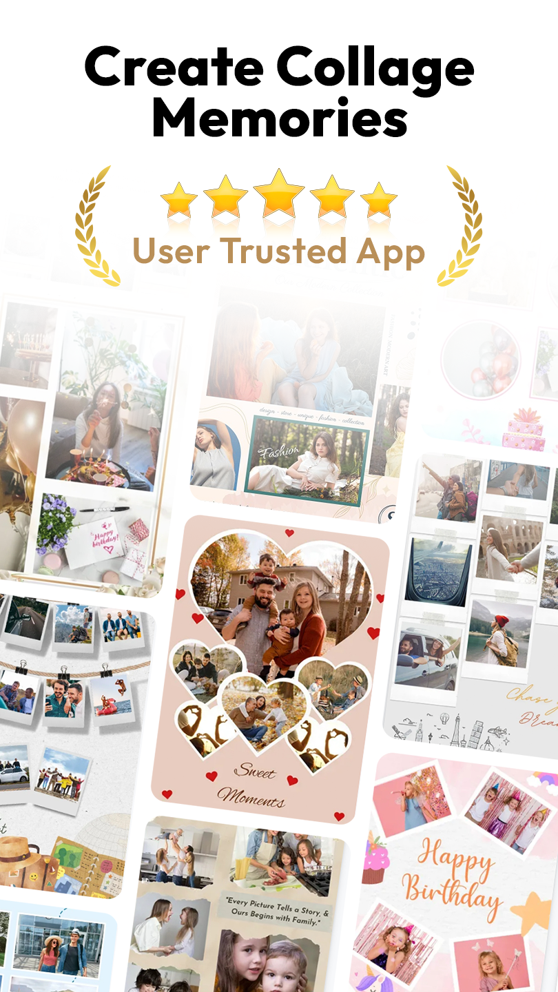 اسکرین شات 8 برنامه AI Collage Maker Photo Editor