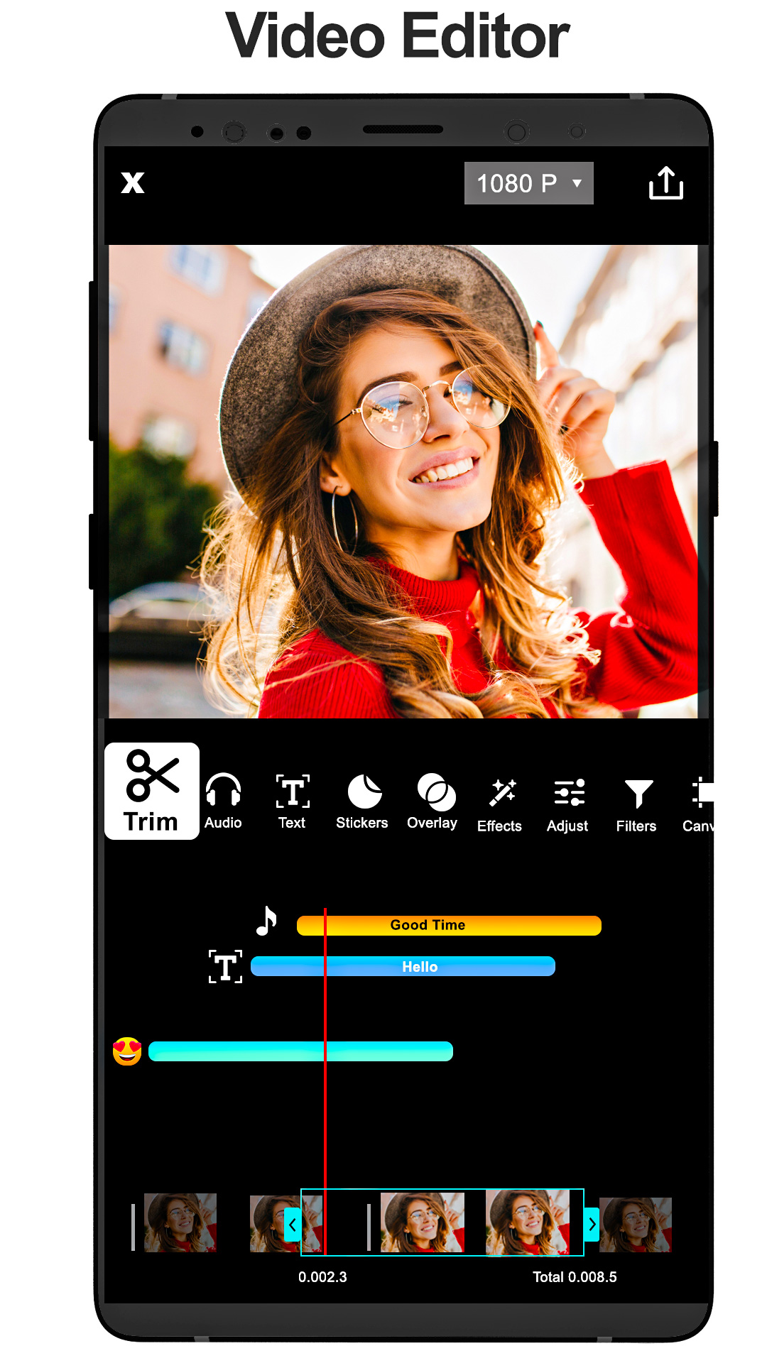 اسکرین شات 1 برنامه Video Editor Slide Show Maker