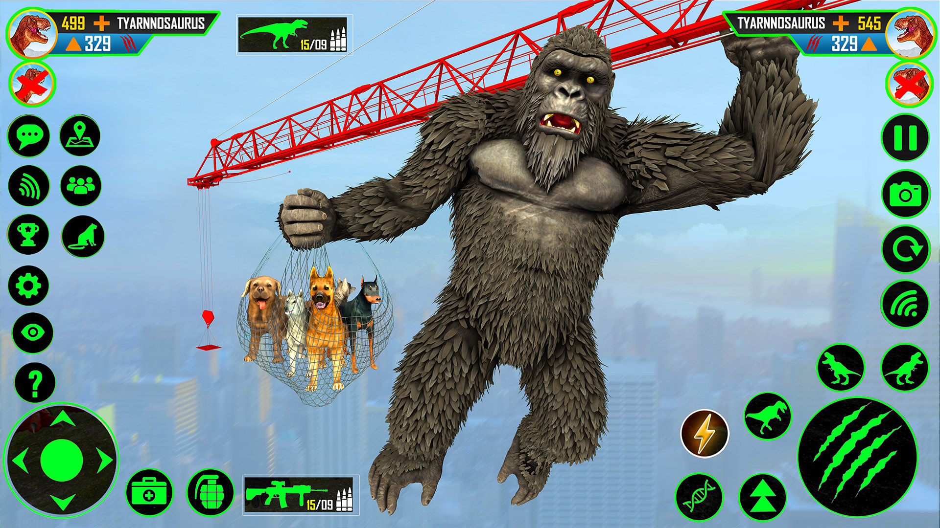 اسکرین شات 5 برنامه King Kong Wild Gorilla Games