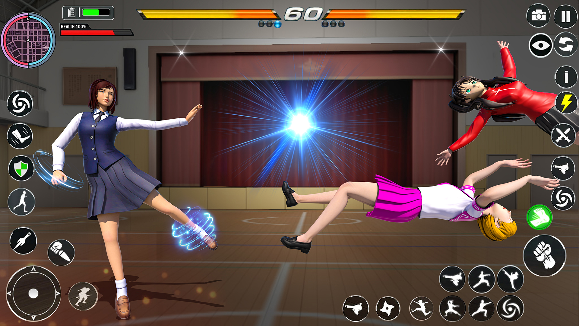 اسکرین شات 5 برنامه Anime School : Karate Fighting