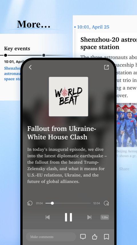 اسکرین شات 6 برنامه Xinhua News