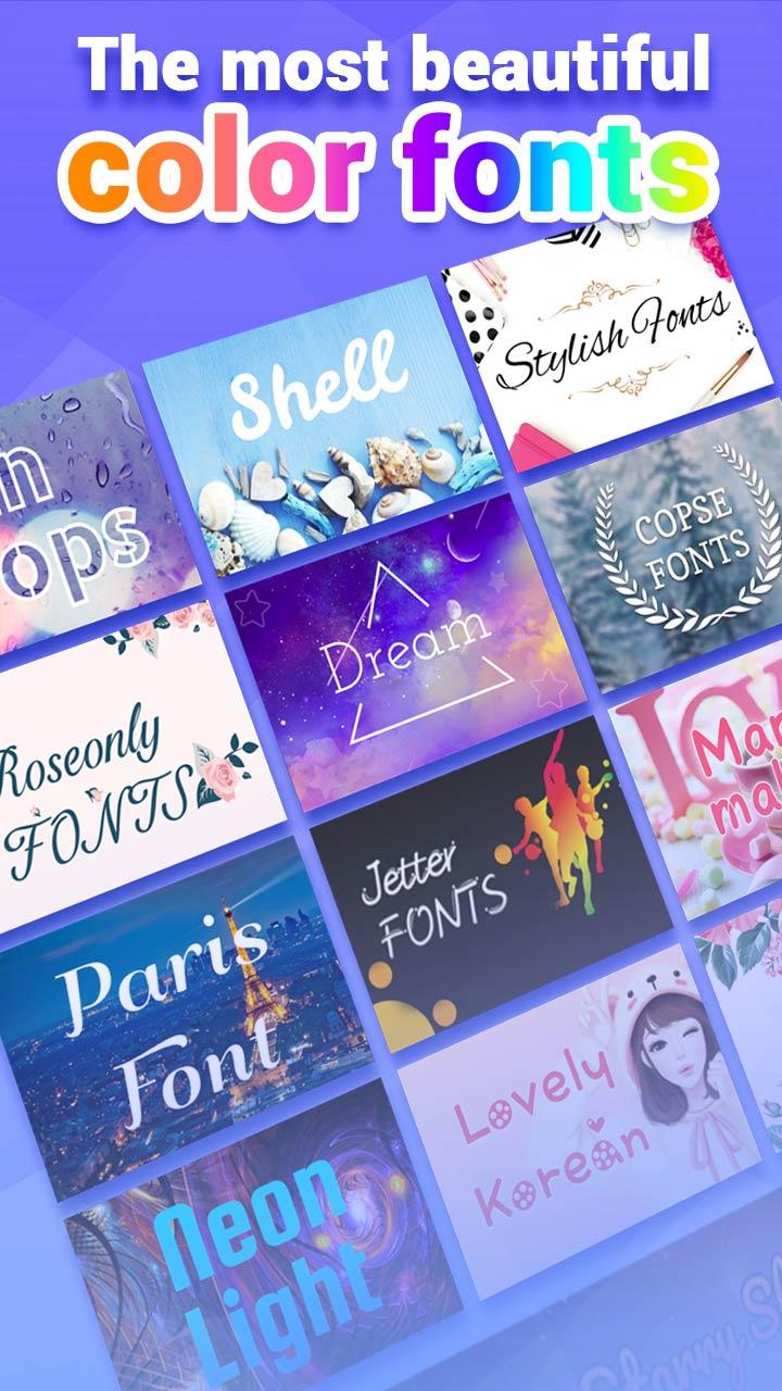 اسکرین شات 7 برنامه HiFont - Fonts&Wallpapers