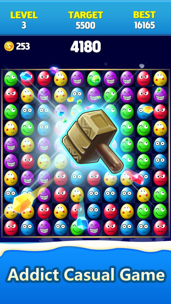 اسکرین شات 1 بازی Crush Eggs