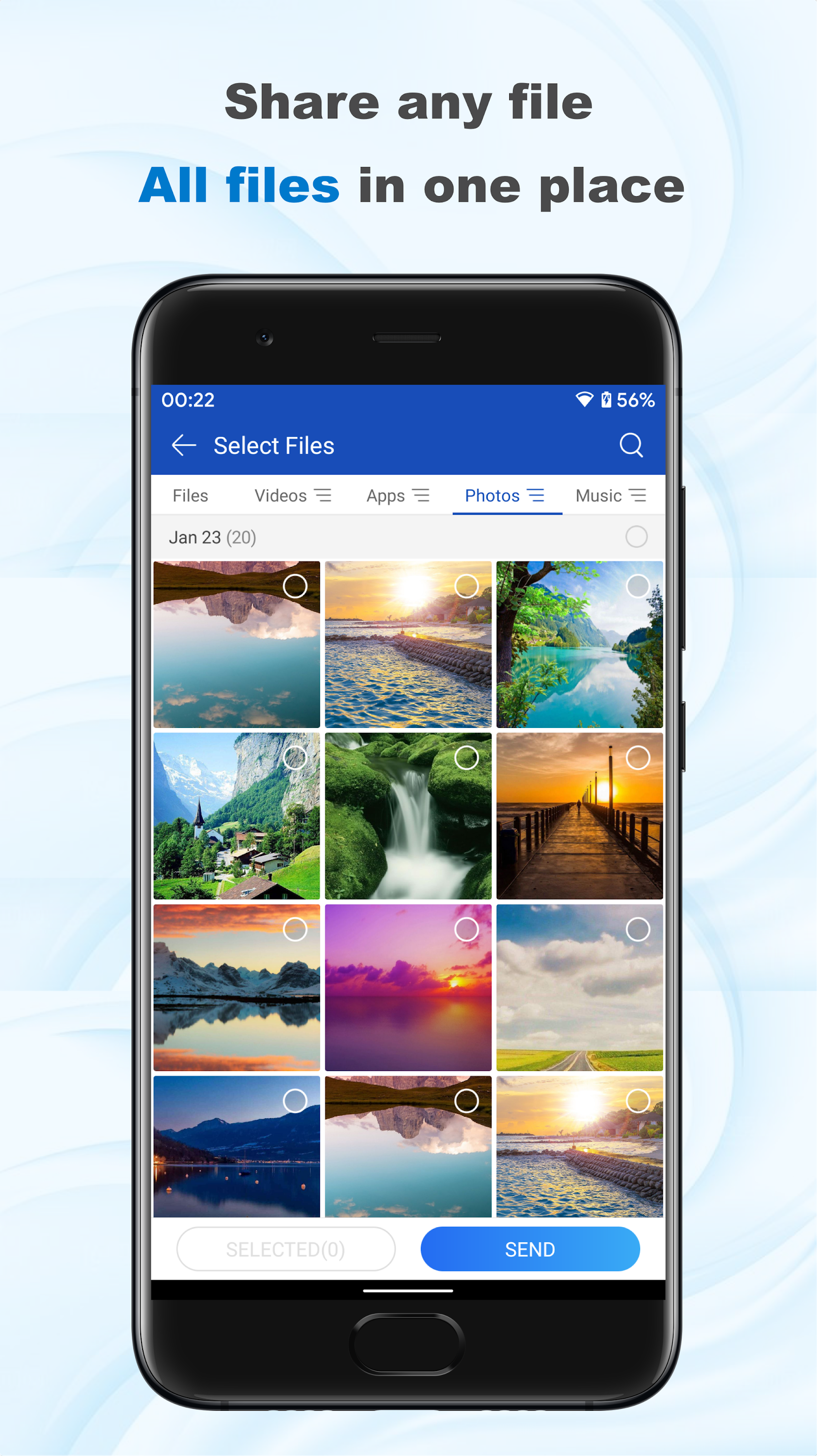 اسکرین شات 3 برنامه ShareMi - Fast Transfer Files