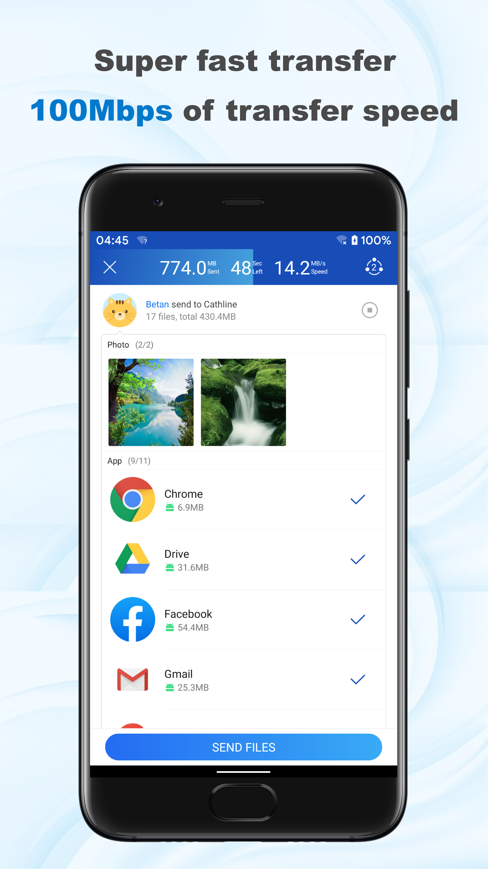 اسکرین شات 5 برنامه ShareMi - Fast Transfer Files