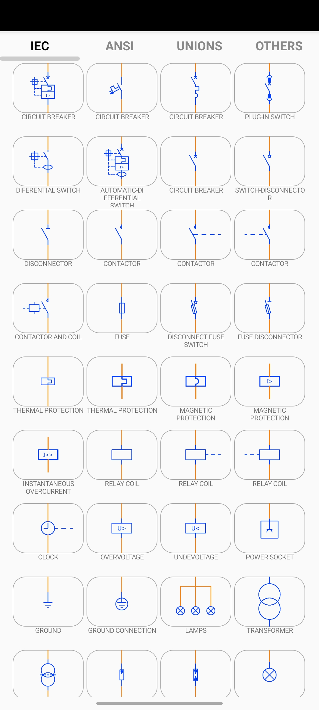 اسکرین شات 2 برنامه SLD | Electrical diagrams