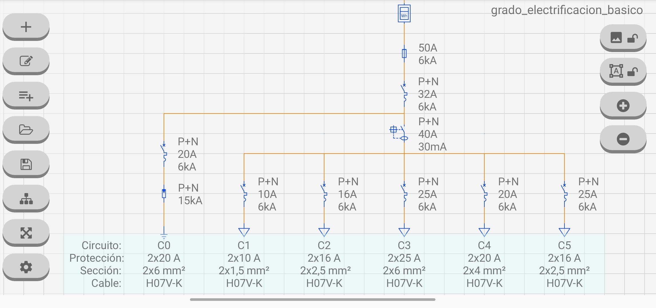 اسکرین شات 4 برنامه SLD | Electrical diagrams