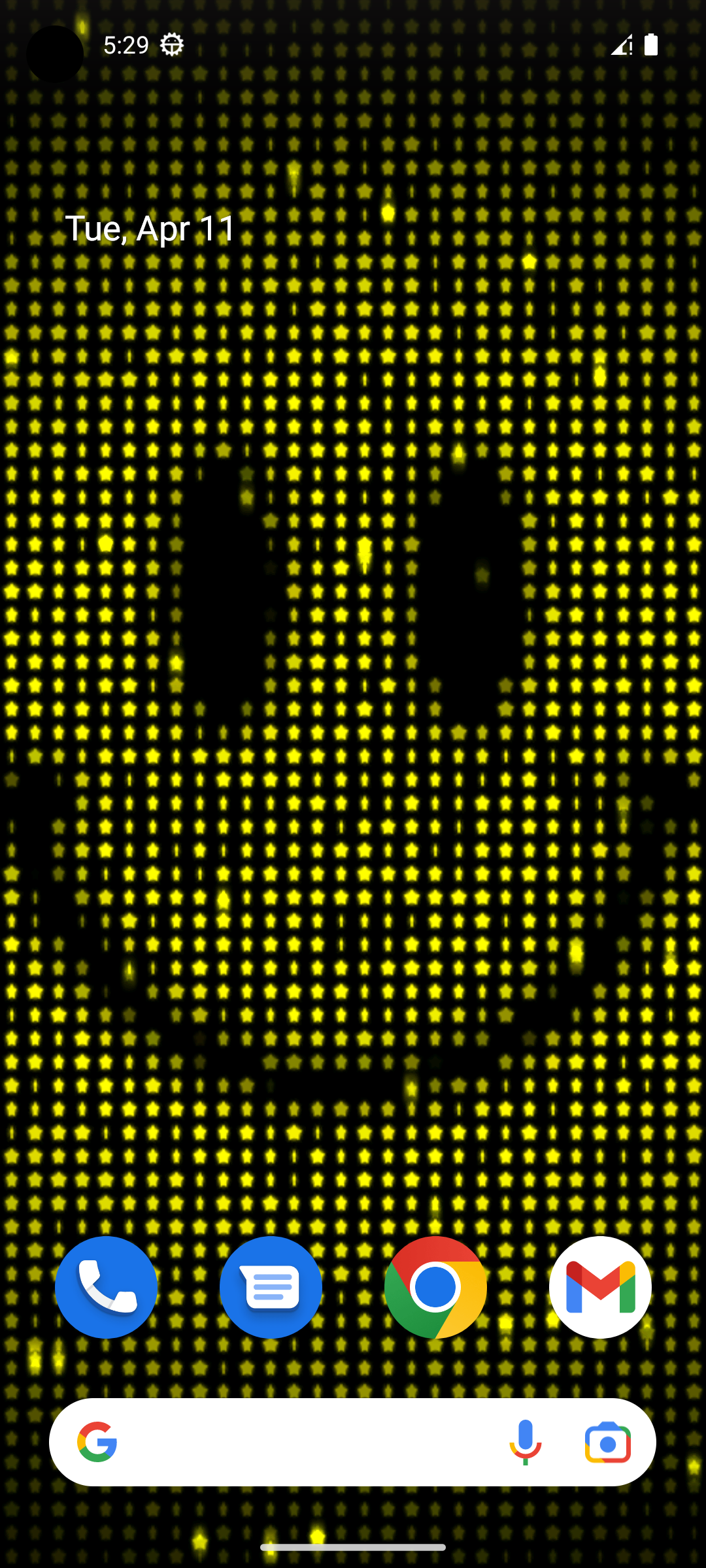 اسکرین شات برنامه Digital Matrix Live Wallpaper 3