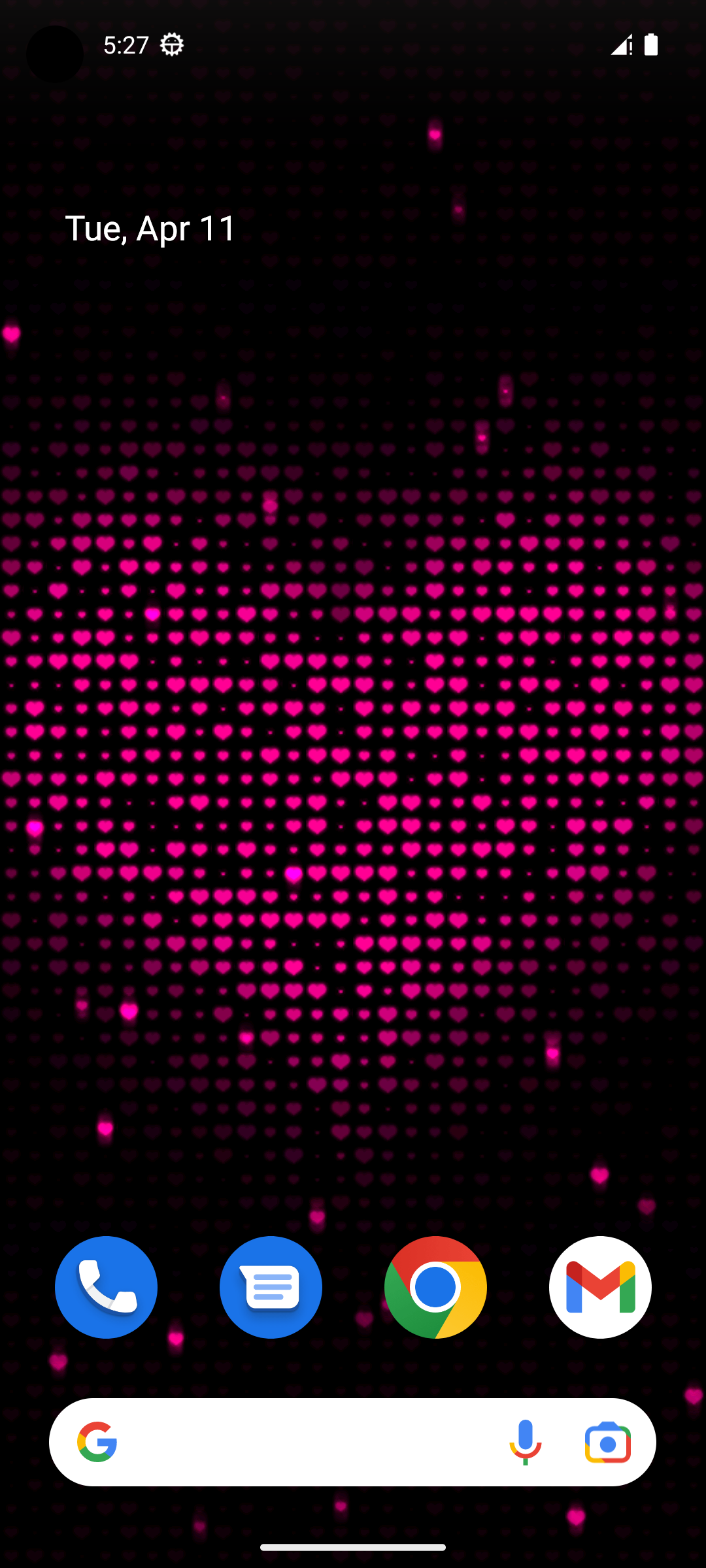اسکرین شات برنامه Digital Matrix Live Wallpaper 4