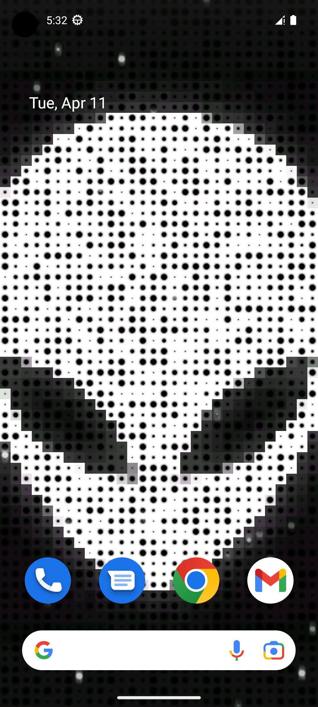 اسکرین شات برنامه Digital Matrix Live Wallpaper 6