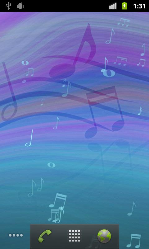 اسکرین شات 4 برنامه Melody Live Wallpaper