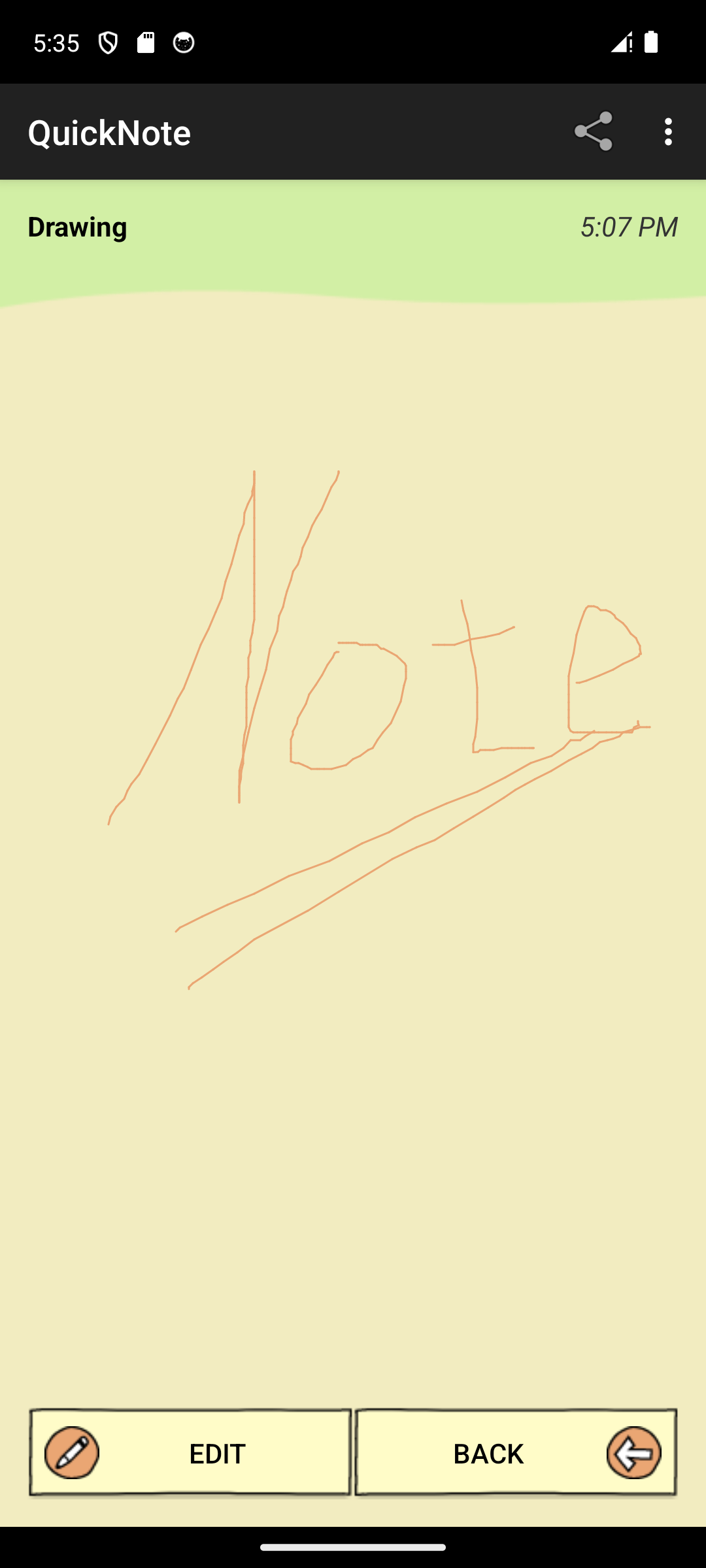 اسکرین شات برنامه QuickNote Notepad Notes 4