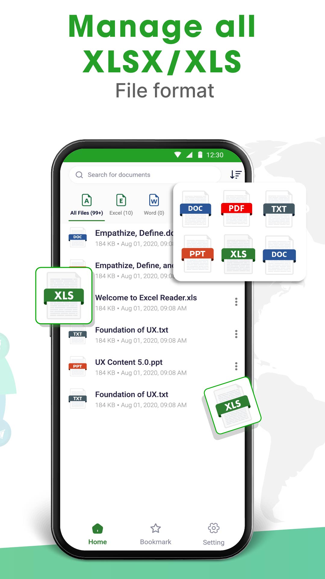 اسکرین شات 4 برنامه TrustedXLSX Reader & Viewer