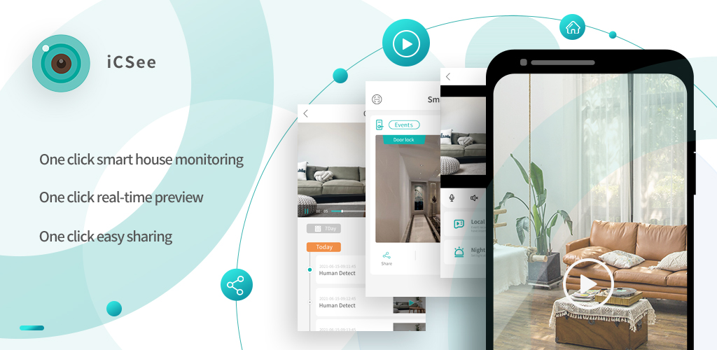 اسکرین شات 1 برنامه iCSee