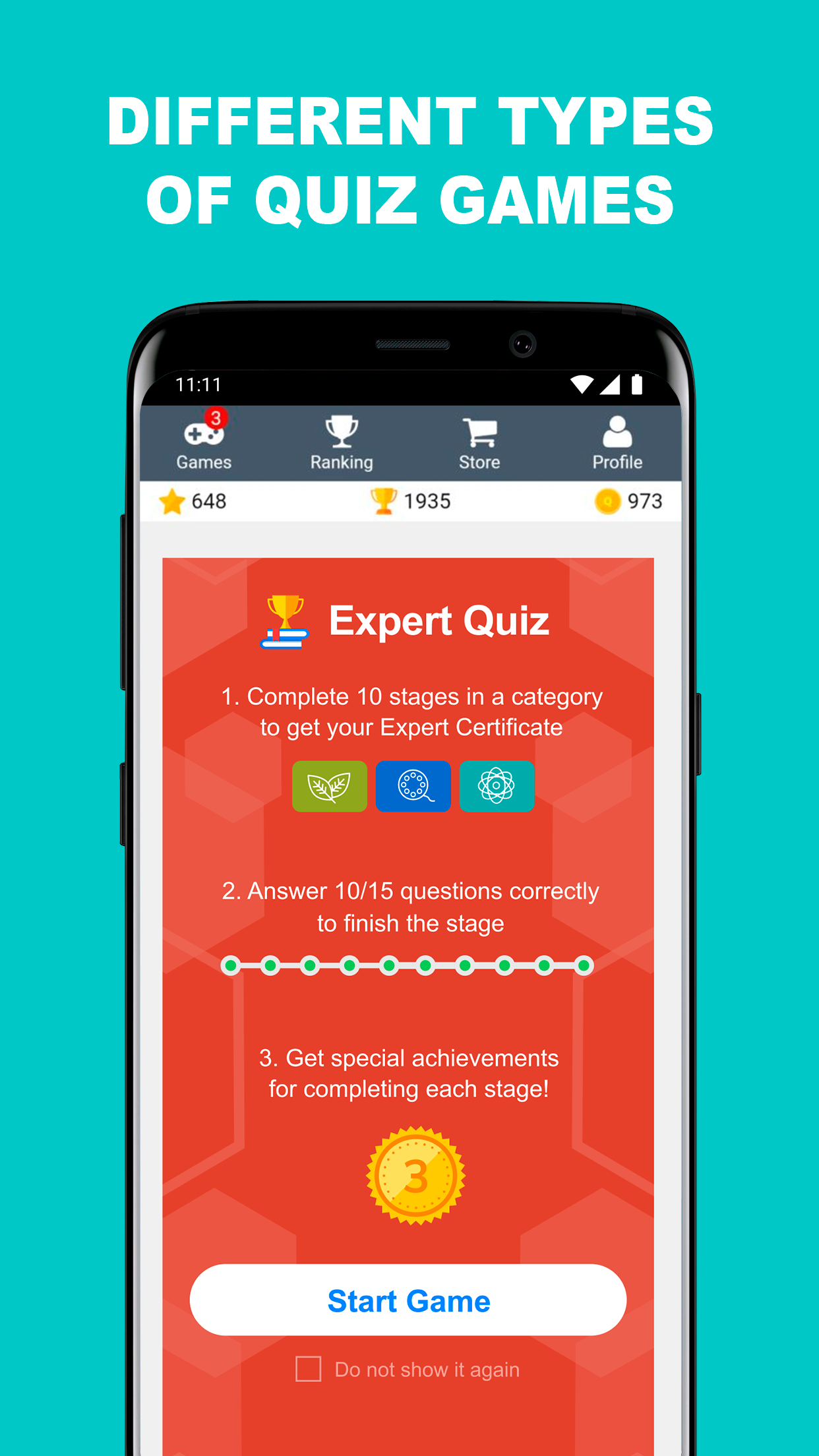 اسکرین شات 7 بازی QuizzClub. Quiz & Trivia game
