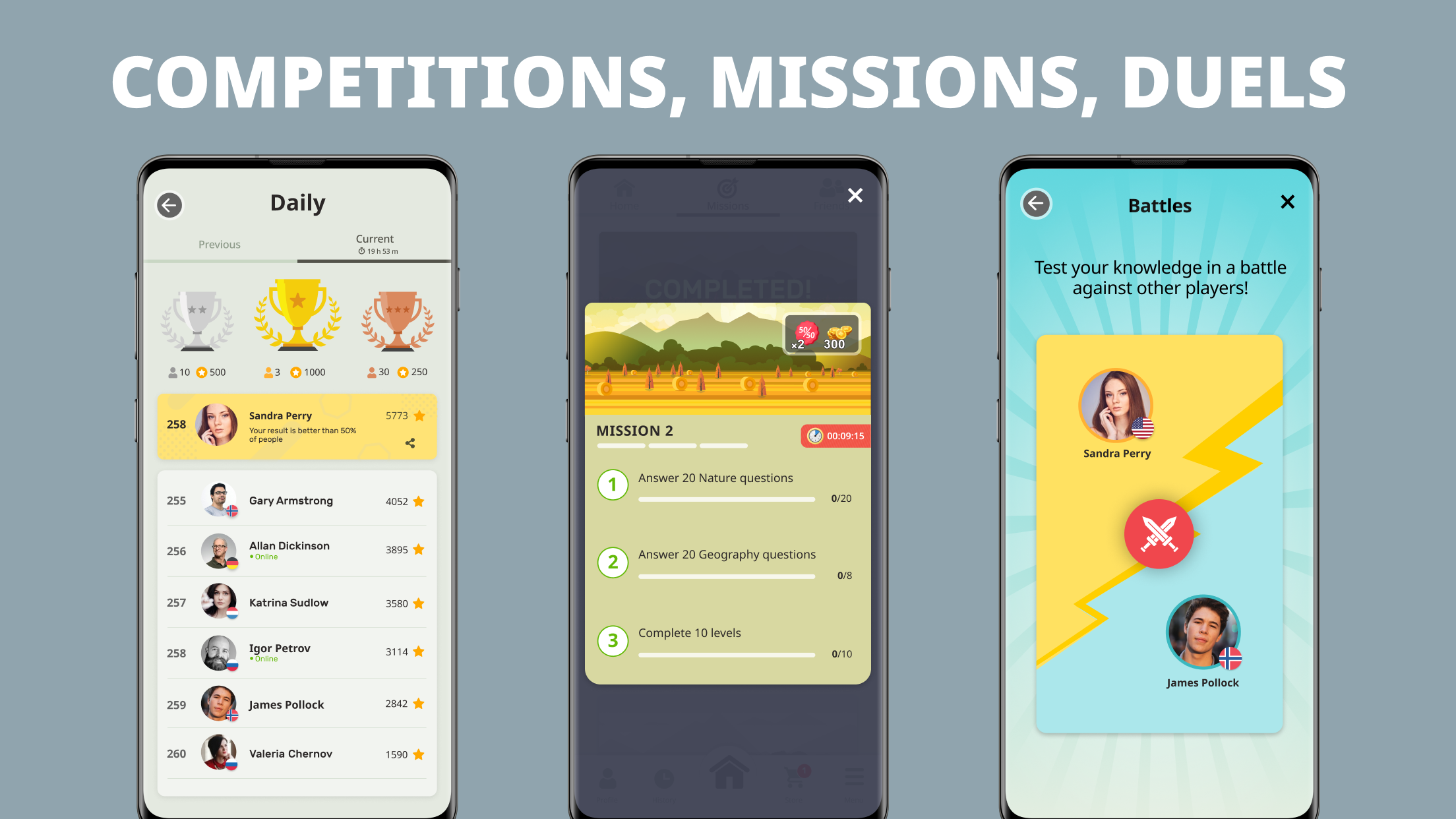 اسکرین شات 6 بازی QuizzLand. Quiz & Trivia game