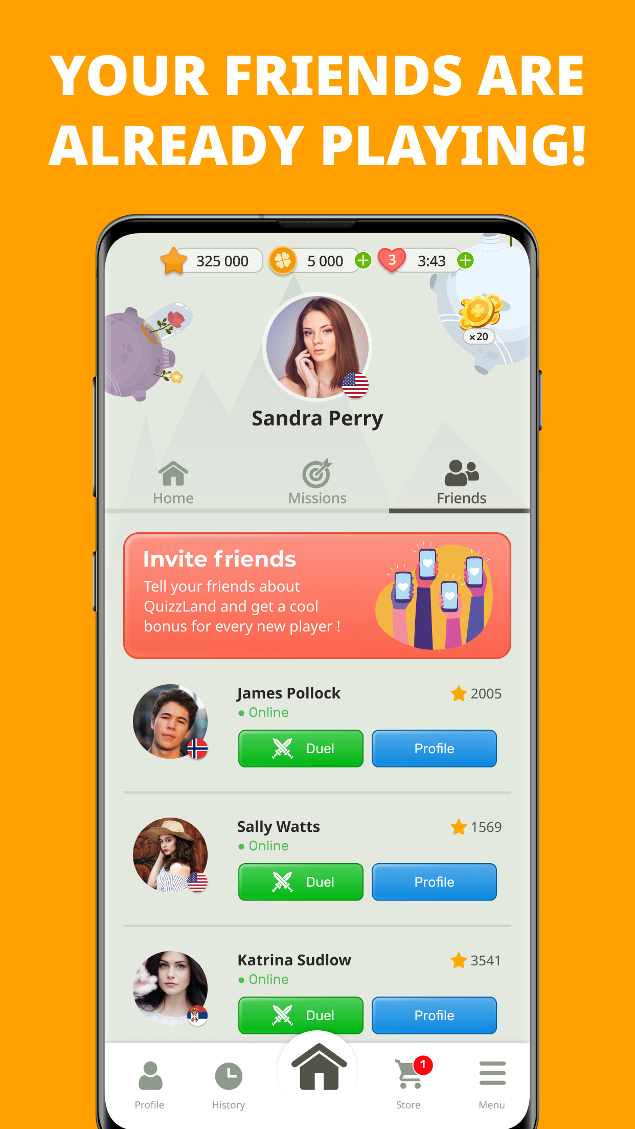 اسکرین شات 8 بازی QuizzLand. Quiz & Trivia game