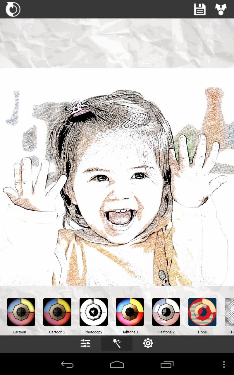 اسکرین شات 5 برنامه Sketch Me! - Sketch & Cartoon