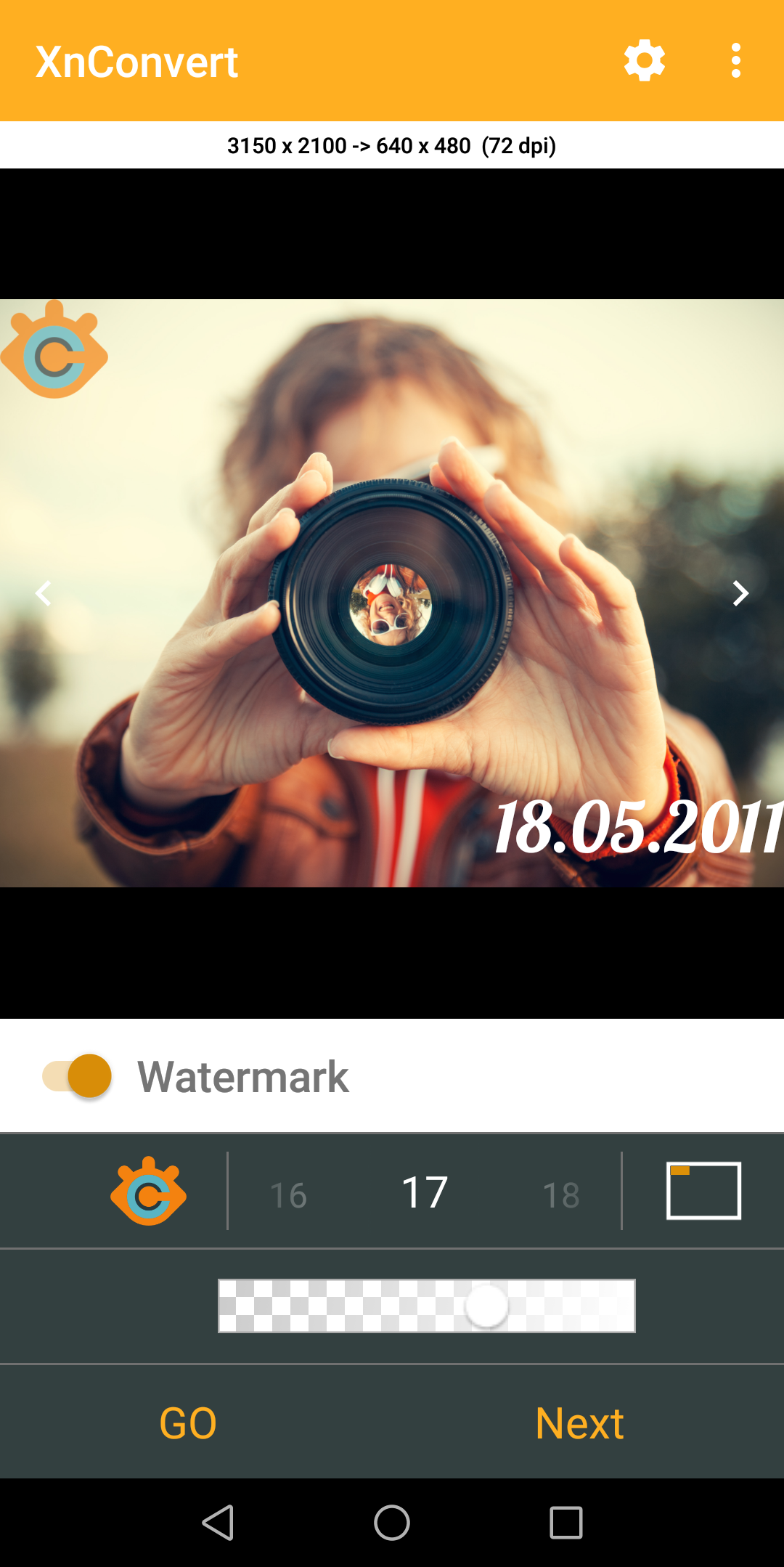 اسکرین شات 5 برنامه XnConvert - Photo Resize