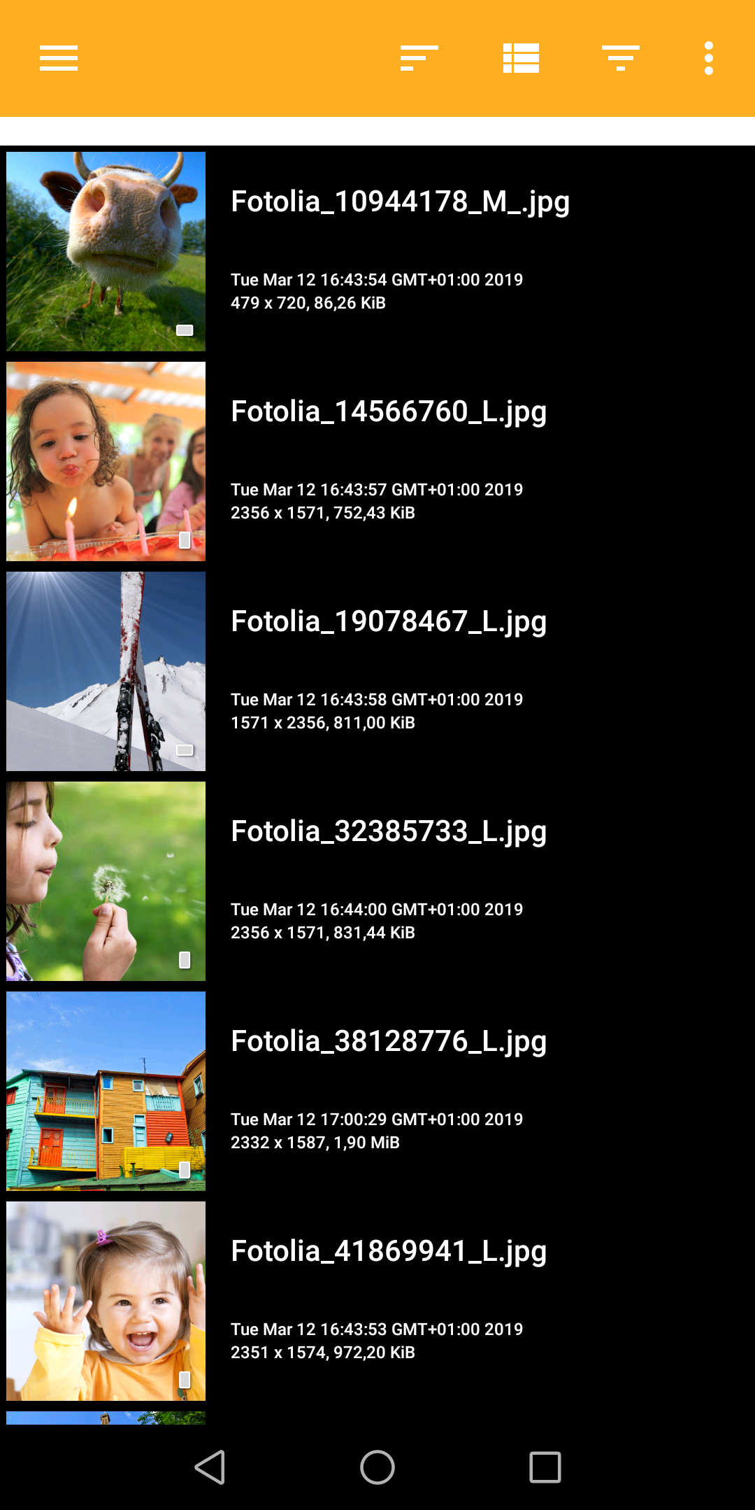 اسکرین شات 1 برنامه XnConvert - Photo Resize