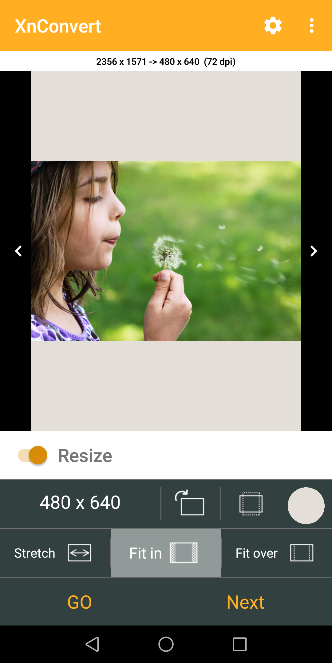 اسکرین شات 3 برنامه XnConvert - Photo Resize