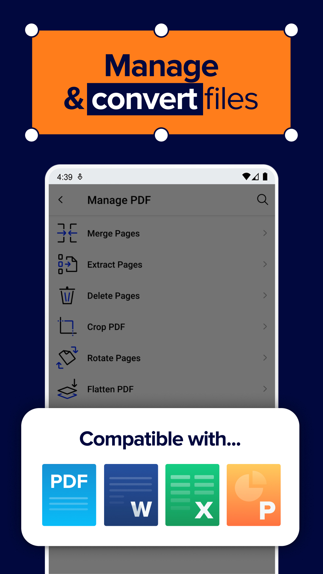 اسکرین شات 2 برنامه تبدیل عکس به PDF با Xodo PDF Reader & Editor