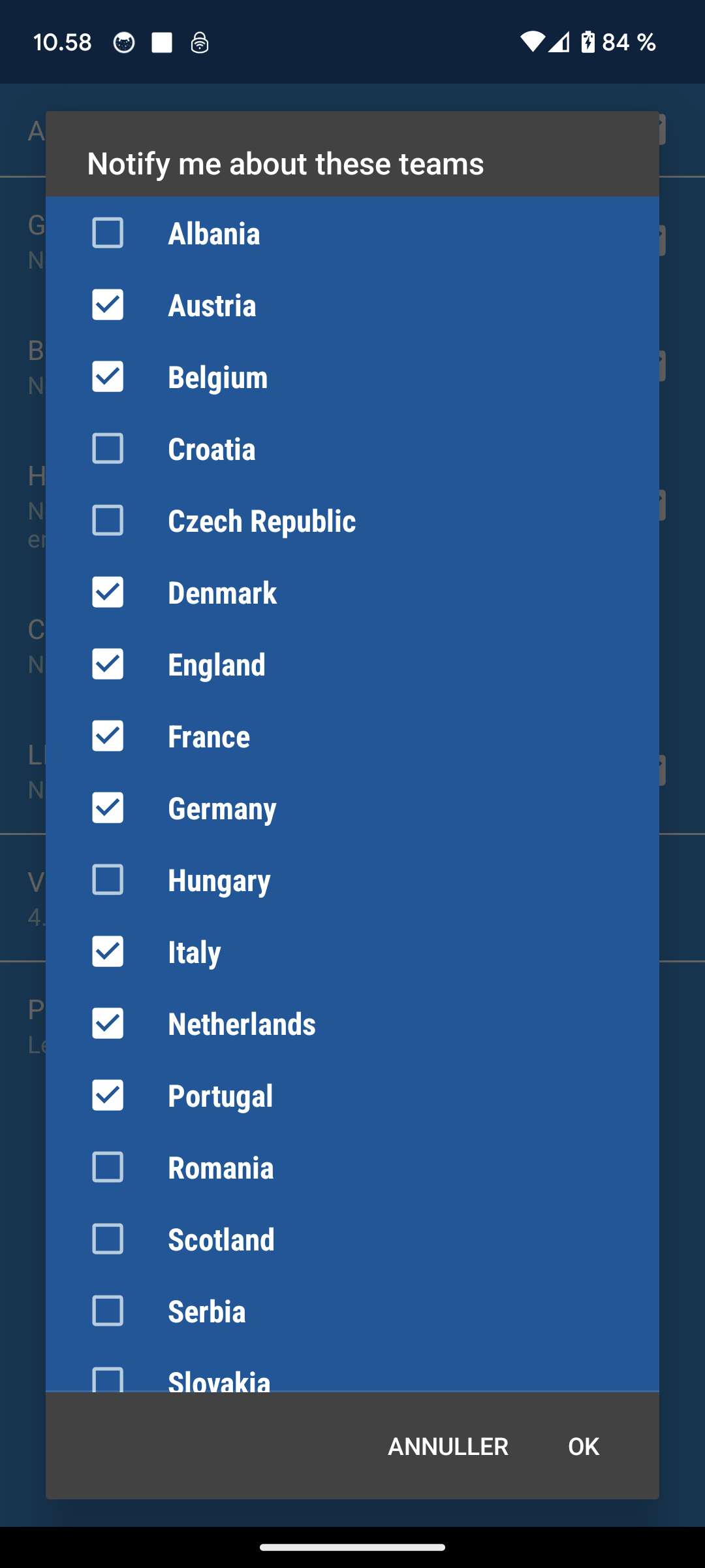 اسکرین شات 6 برنامه EURO 2024
