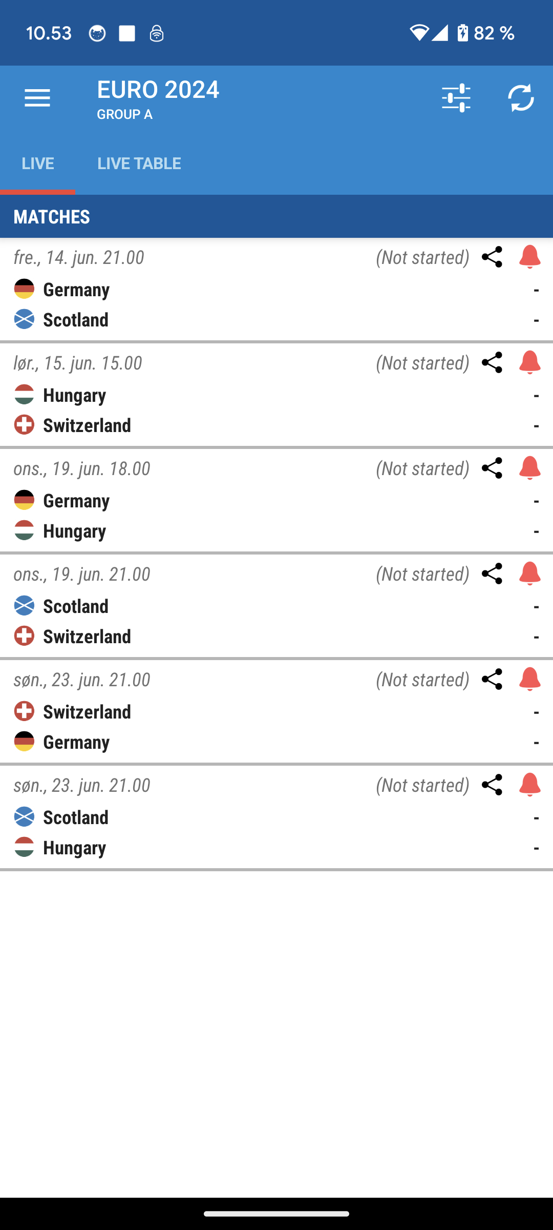 اسکرین شات 3 برنامه EURO 2024