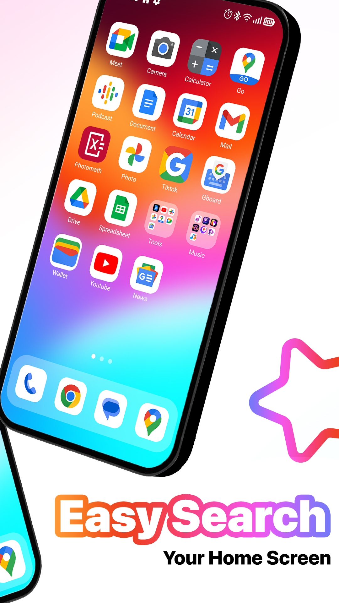 اسکرین شات 3 برنامه MiniPhone Launcher Launcher OS